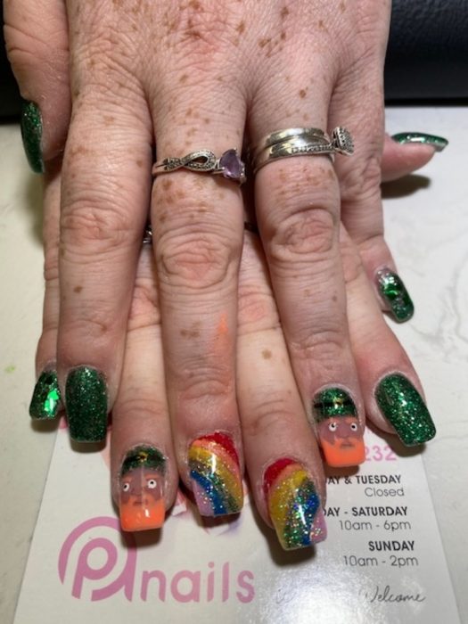 St Patricks Nail Designs